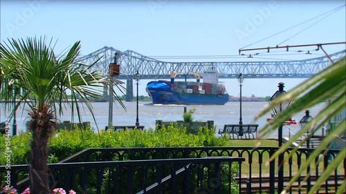 Shipping New Orleans Riverfront photo
