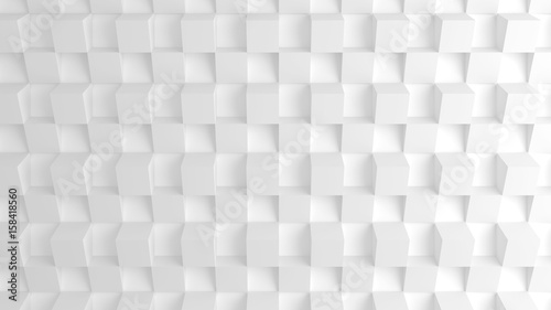 Fototapeta Naklejka Na Ścianę i Meble -  White texture background 3D rendering design