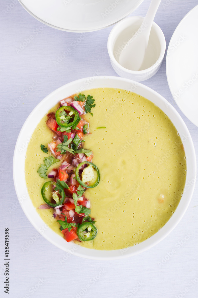 Avocado soup