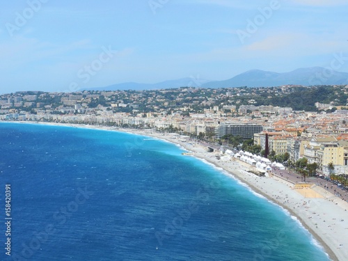 Fototapeta Naklejka Na Ścianę i Meble -  Along the Coast of Nice