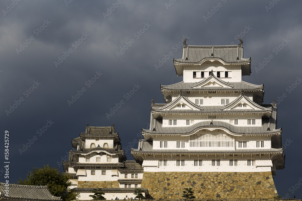 Himeji Castle or White Heron Castle (Shirasagijo)