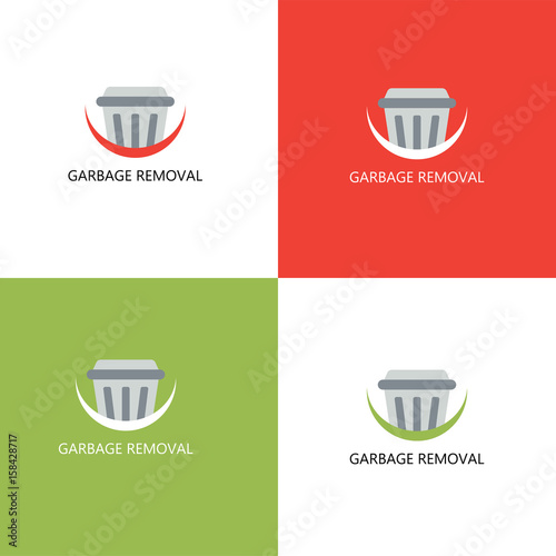 Garbage removal company logo
