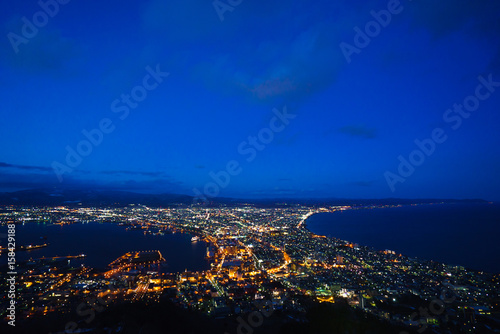 【北海道】函館の夜景 トワイライト