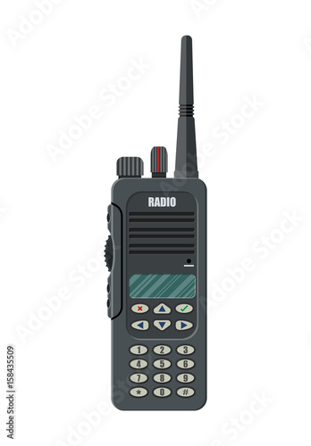 Modern portable handheld radio device