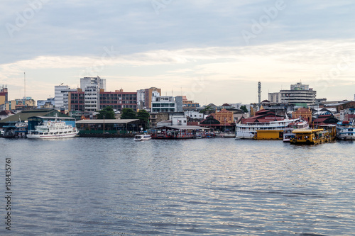 MANAUS, BRAZIL - JULY 25, 2015: Skyline of Manaus, Brazil