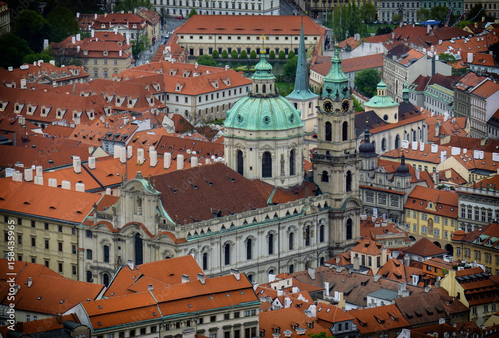 St. Nicholas Church, Old Town Square in the Czech Republic, Prague