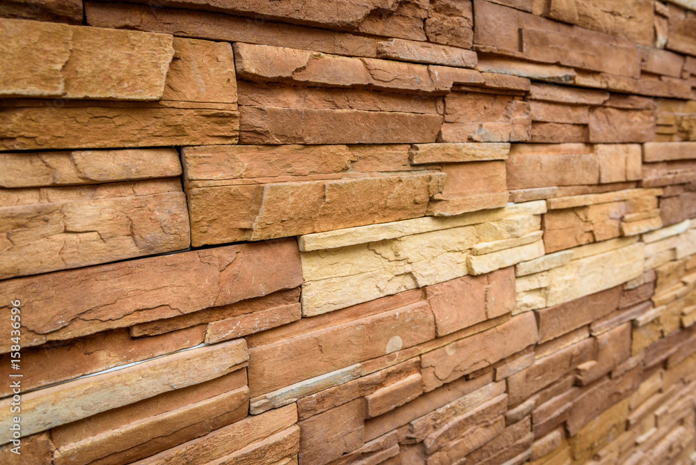 pattern of decorative stone wall background pattern of decorative stone wall background
