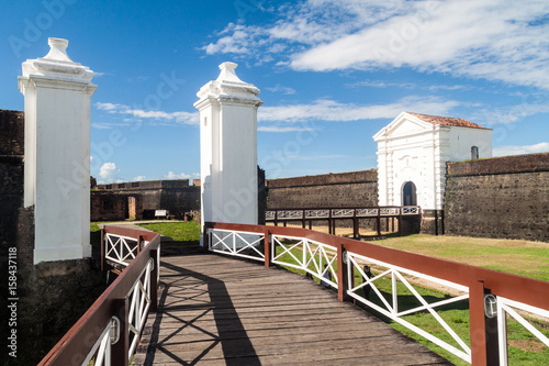 Gate of St. Joseph (Sao Jose) fortress in Macapa, Brazil photo