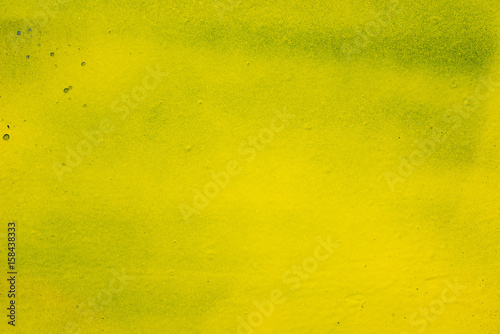 Obraz na plátně yellow painted wall background texture