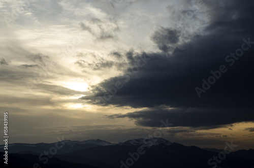 wschód słońca w górach  © wedrownik52
