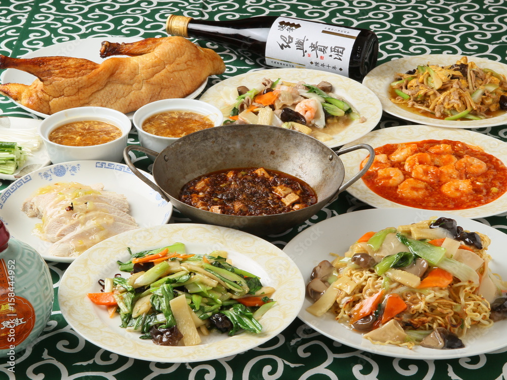 中華料理,食事,料理,中国,コース,ディナー