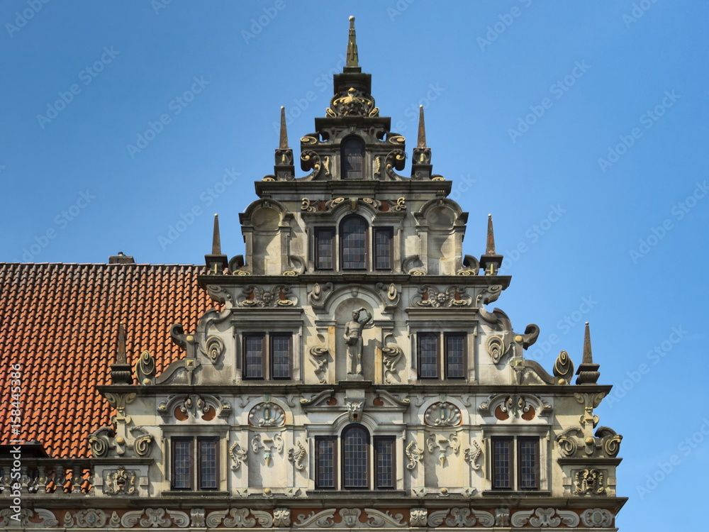 Fototapeta premium Bremen - Gewerbehaus, Deutschland