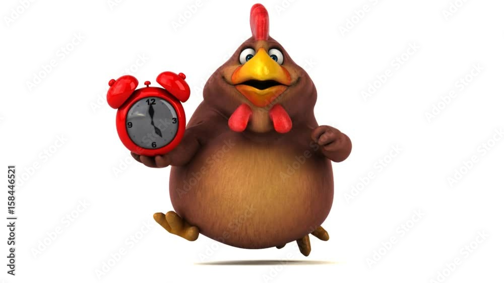 Fun chicken - 3D Animation Fun chicken - 3D Animation