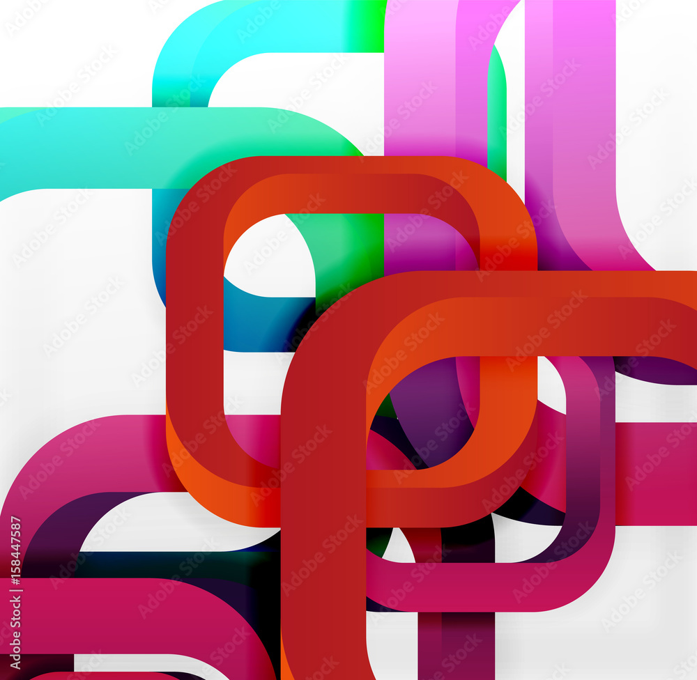 Square vector background