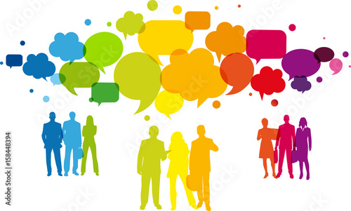 Gruppo di persone, Dialogare, Rete