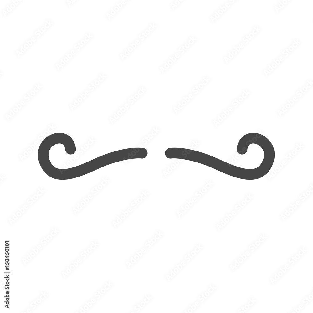 Images of mustaches - Illustration