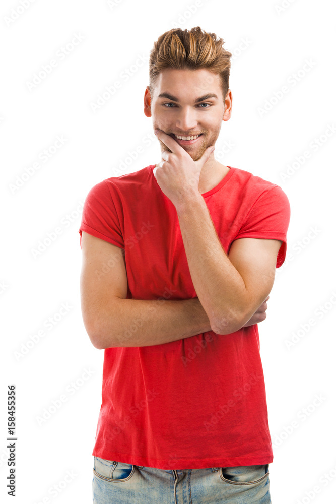Happy young man Happy young man