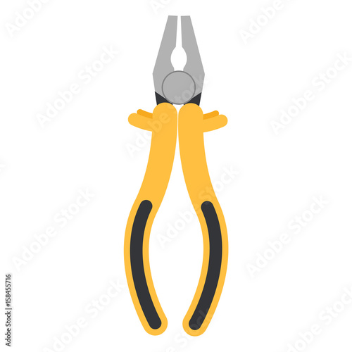 Cartoon pliers icon