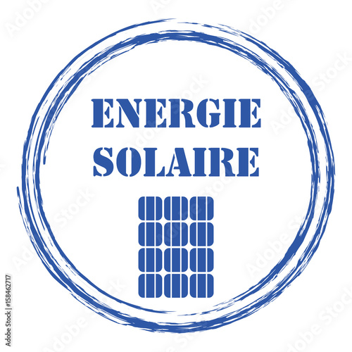 Logo énergie solaire.