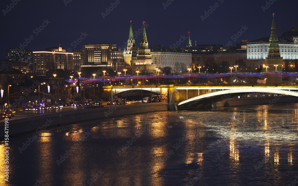 Obraz premium Moscow view