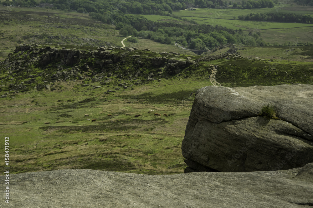 NA SZCZYCIE, PEAK DISTRICT, WIELKA BRYTANIA