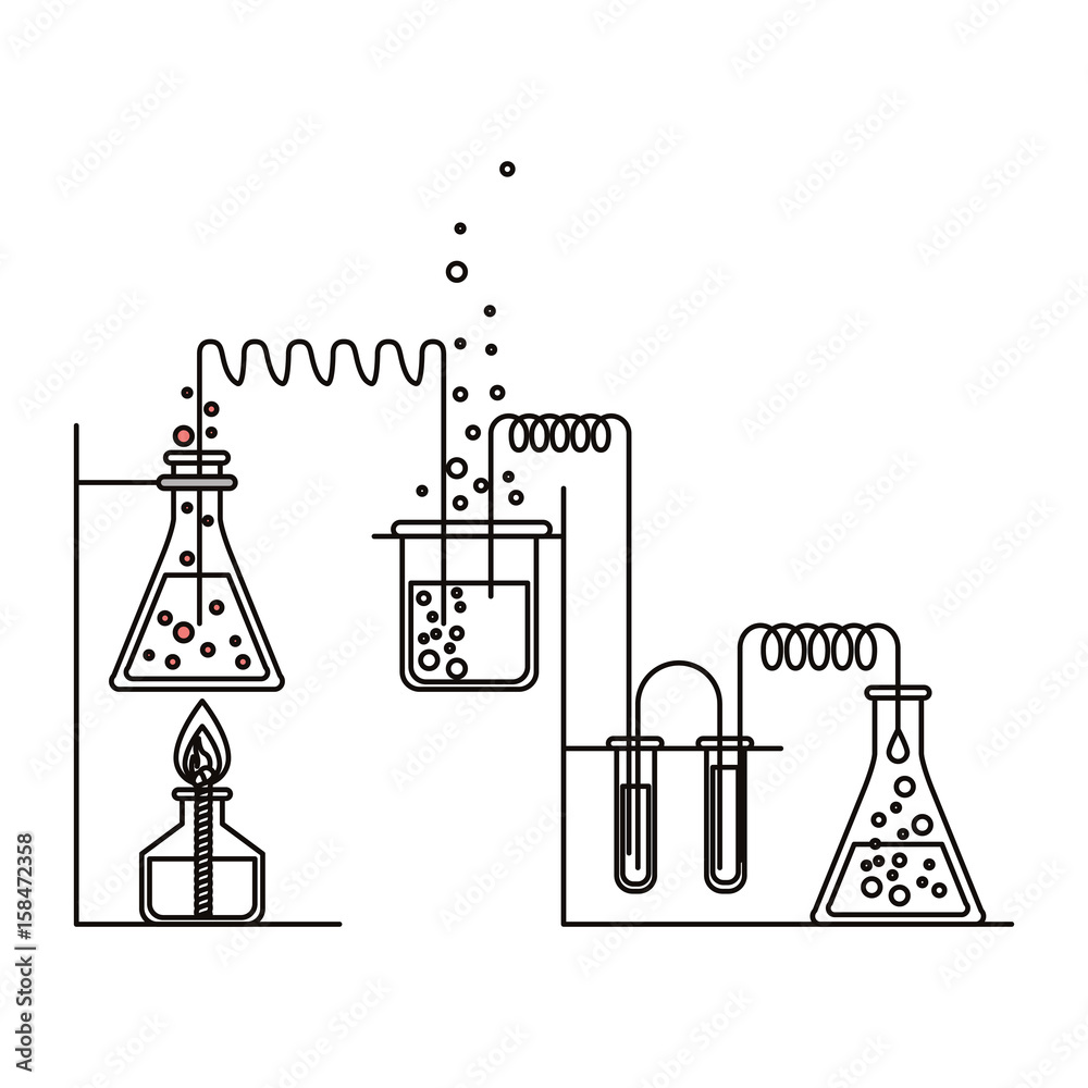 Laboratory Silhouette