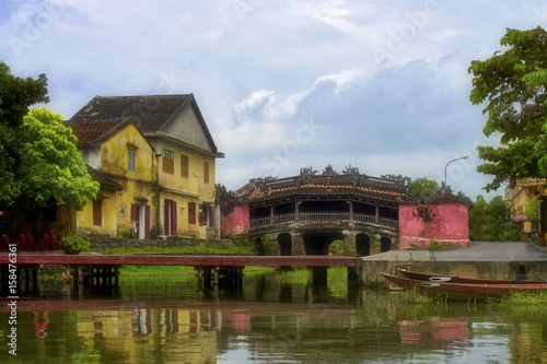 Japanese Covered Bridge in Hoi An Ancient Town, Vietnam. © nevskyphoto