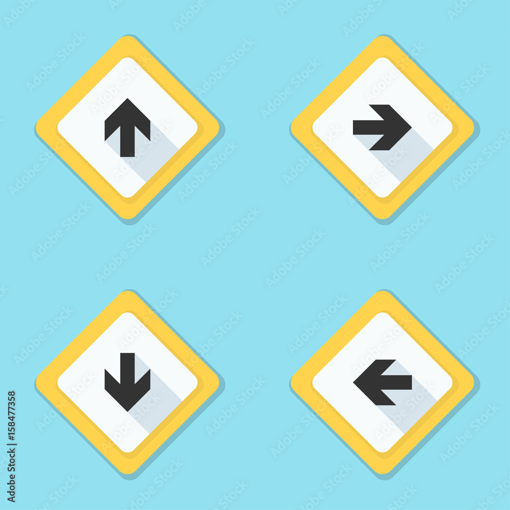 Arrows Sign illustration Arrows Sign illustration