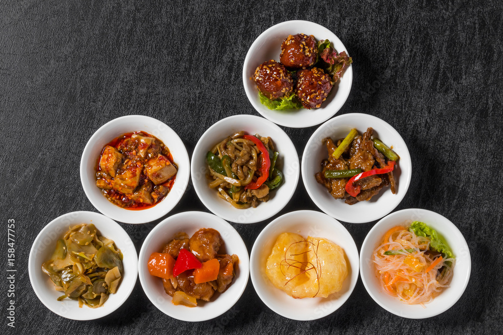 中華料理いろいろ Group picture of Chinese cuisine 中華料理いろいろ Group picture of Chinese cuisine