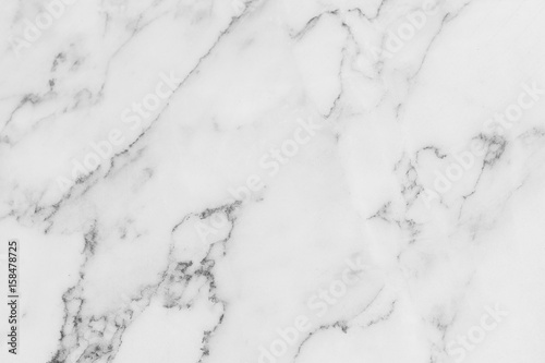 White marble texture with natural pattern for background