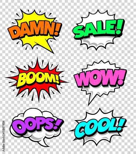 Comic Speech Bubbles
