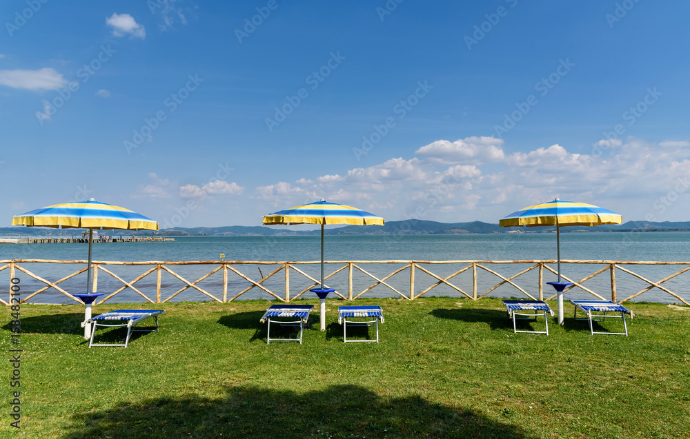 summer at Trasimeno lake, umbria, Italy summer at Trasimeno lake, umbria, Italy