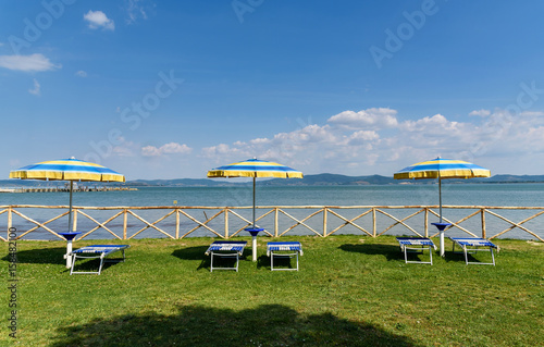summer at Trasimeno lake, umbria, Italy