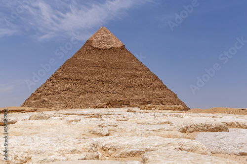 pyramid of Khafre in Giza, Egypt