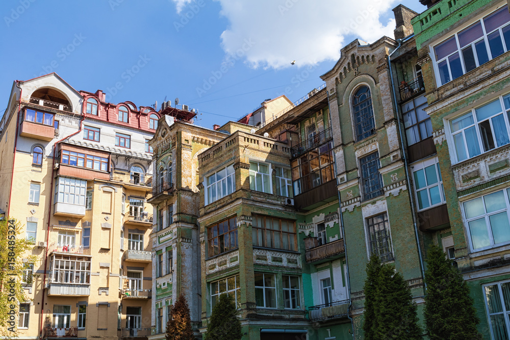 architecture of Kiev, Ukraine.
