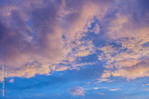 beautiful sunset clouds © babaroga
