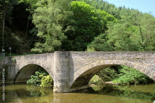 Die Wiedbrücke in Altwied, Gemeinde Neuwied, Naturpark Rhein-Westerwald