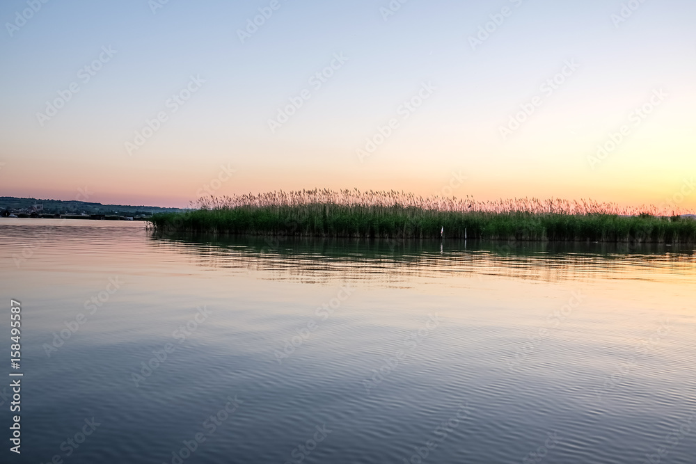 Sonnenuntergang Neusiedler See