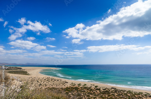 Kite - Surferparadies  Playa De Sotavento auf Fuerteventura 