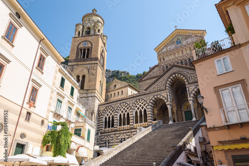 Amalfi Cathedral in Italy photo