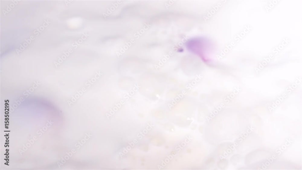 High quality video of radish falling into milk in real 1080p slow motion 250fps High quality video of radish falling into milk in real 1080p slow motion 250fps