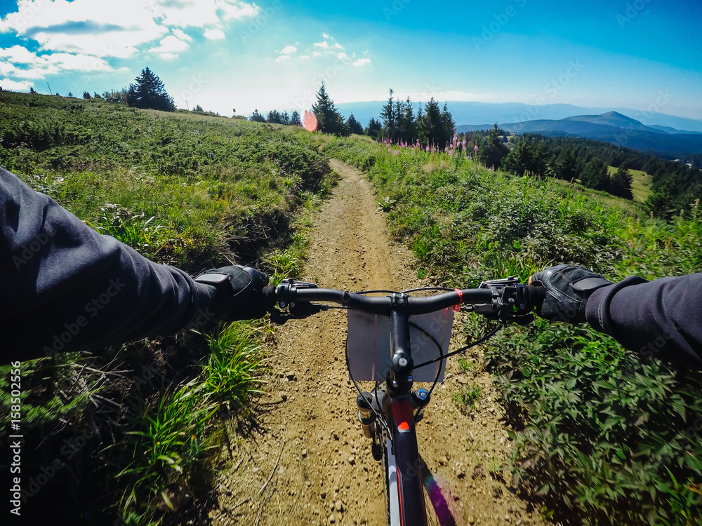 Bike hotsell scenery photo