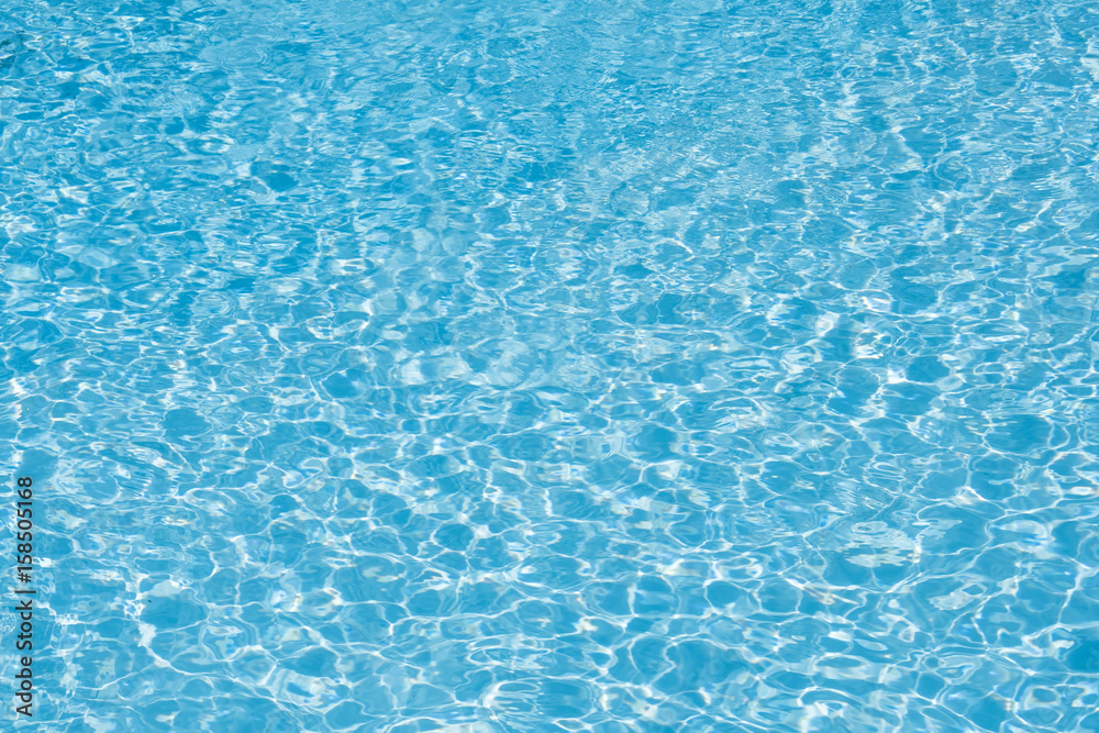 Beautiful ripple wave and blue water surface in swimming pool Beautiful ripple wave and blue water surface in swimming pool