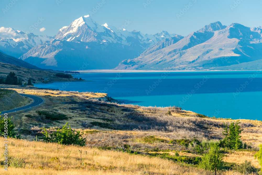 Mount Cook, the highest New Zealand mountain Mount Cook, the highest New Zealand mountain