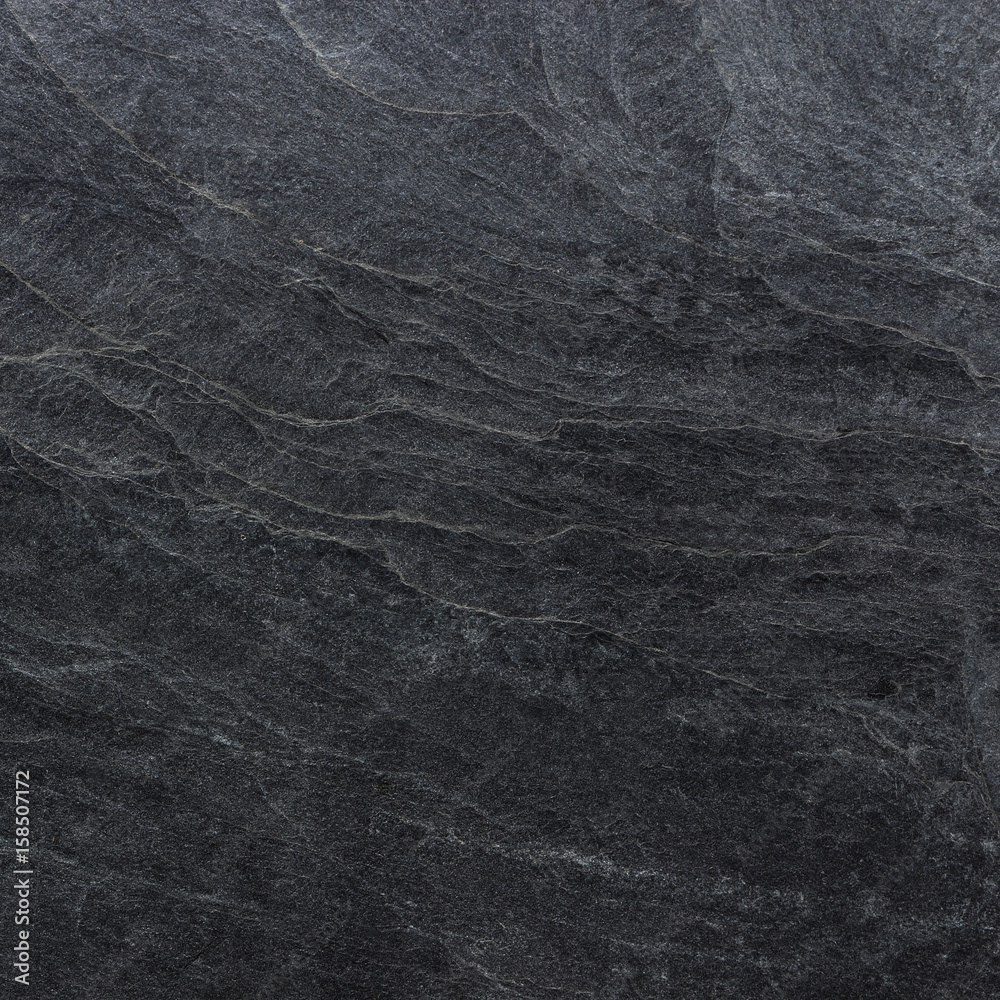 Fototapeta premium Dark grey black slate background or texture.