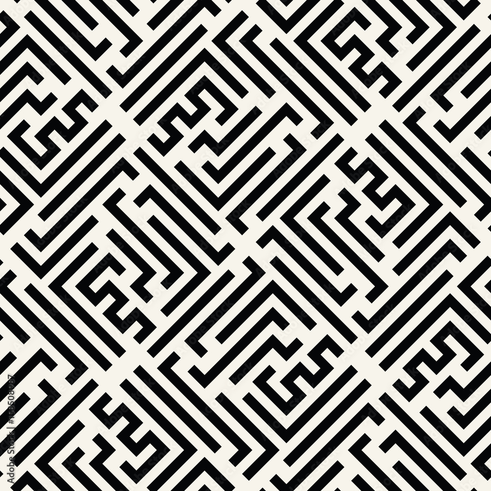 abstract geometric line graphic maze pattern background
