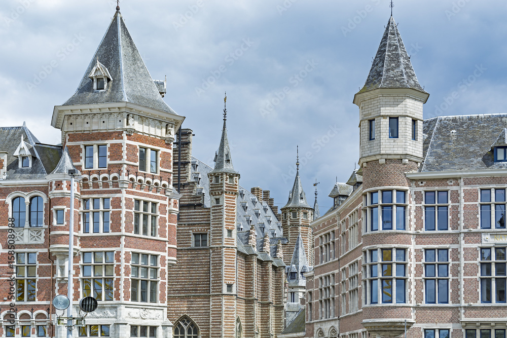 Houses in Anvers, Belgium