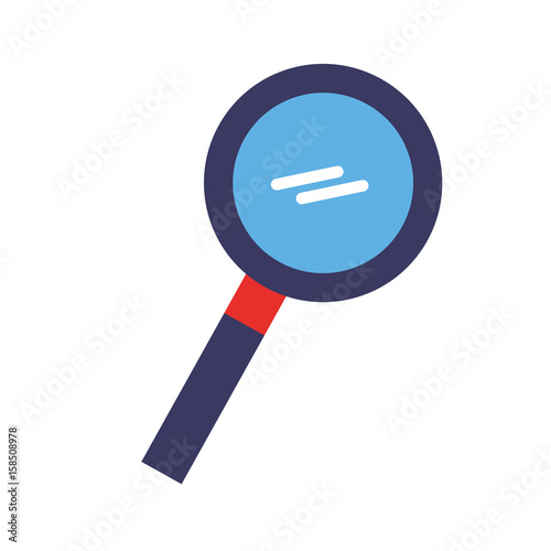 Free Download search magnifying glass icon vector illustration design - GFXLoad