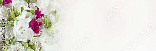 Background with white orchids
