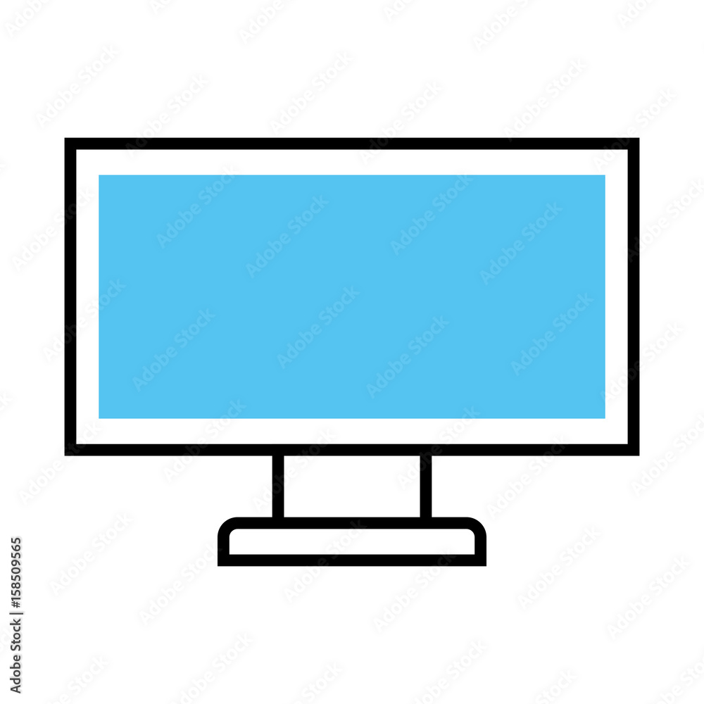monitor computer desktop isolated icon vector illustration design monitor computer desktop isolated icon vector illustration design